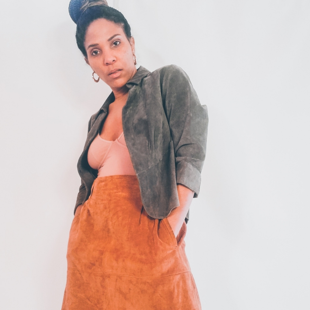 Vintage Leather Top